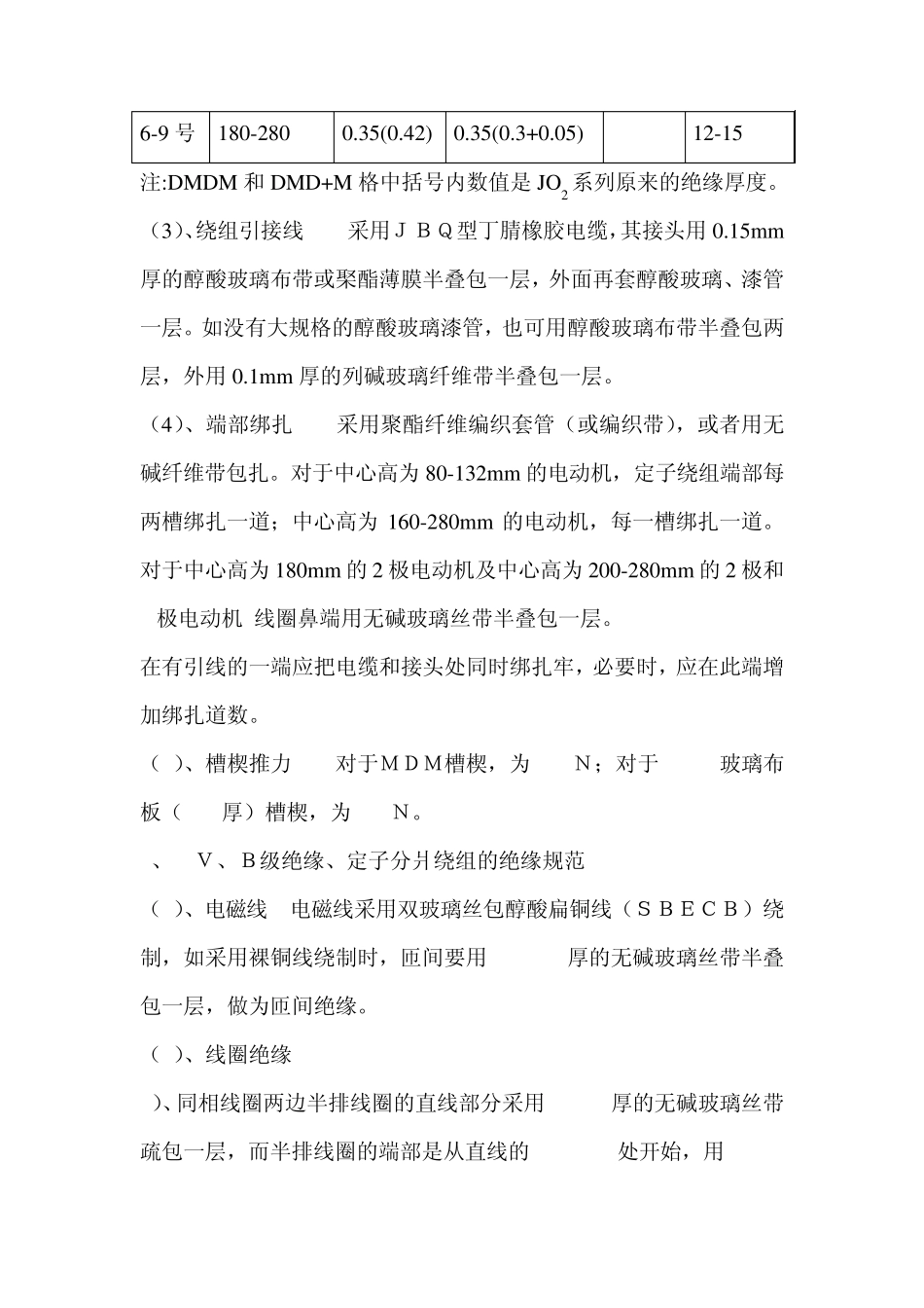 电机绝缘规范及重绕工艺_第2页