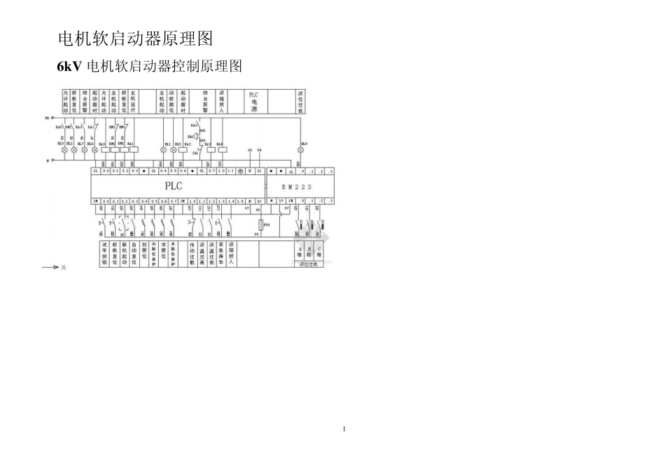 电机软启动器原理图_第1页