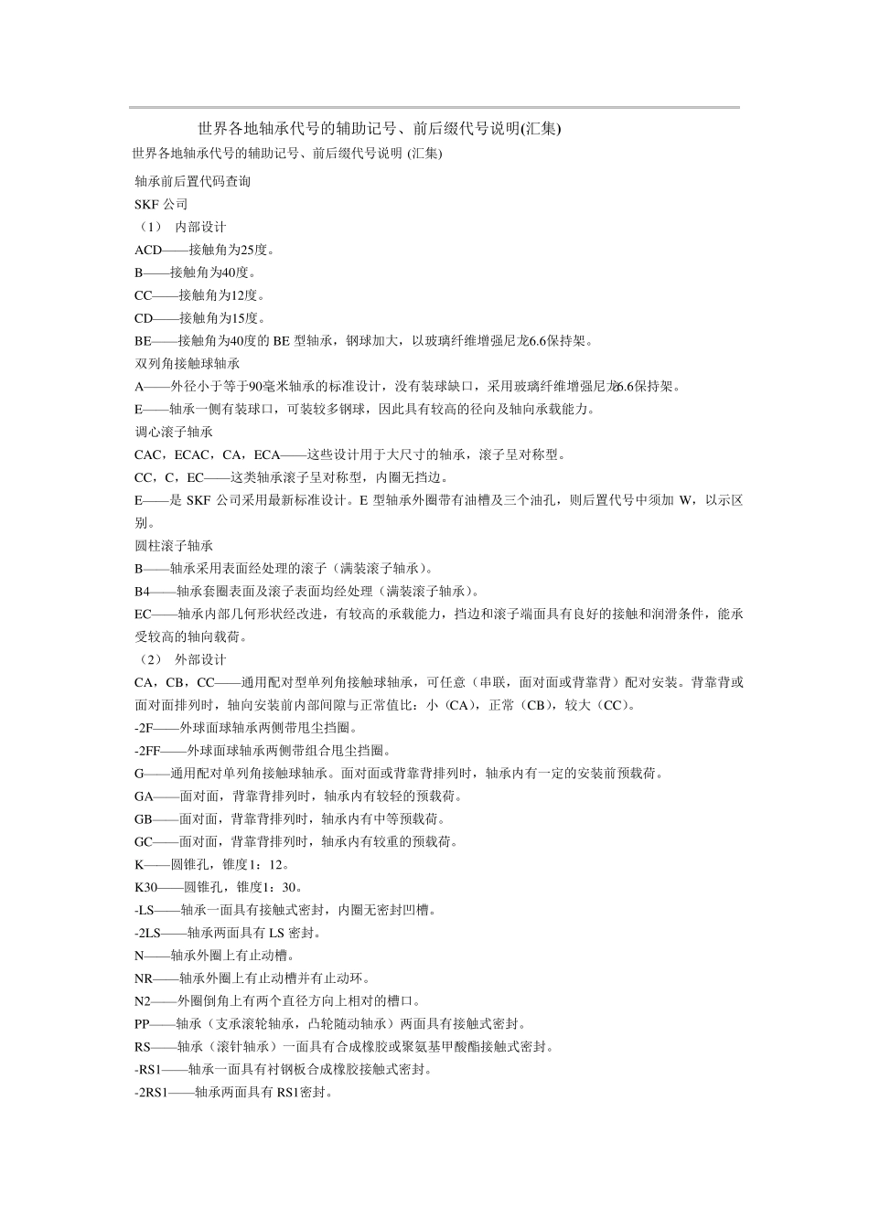 电机轴承型号大全_第1页