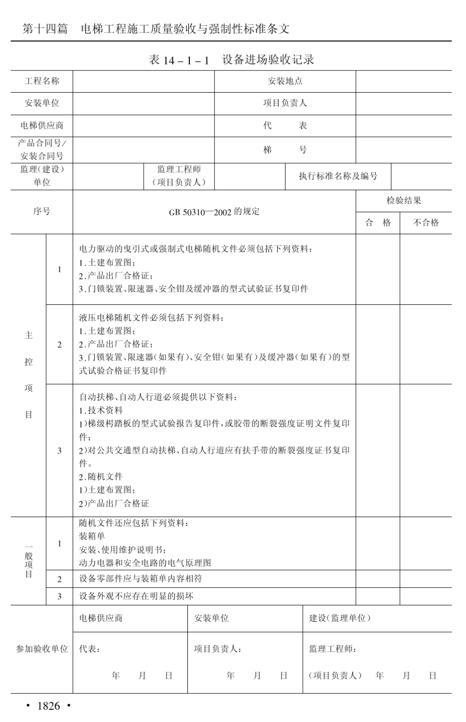电梯工程施工质量验收与强制性标准条文_第3页