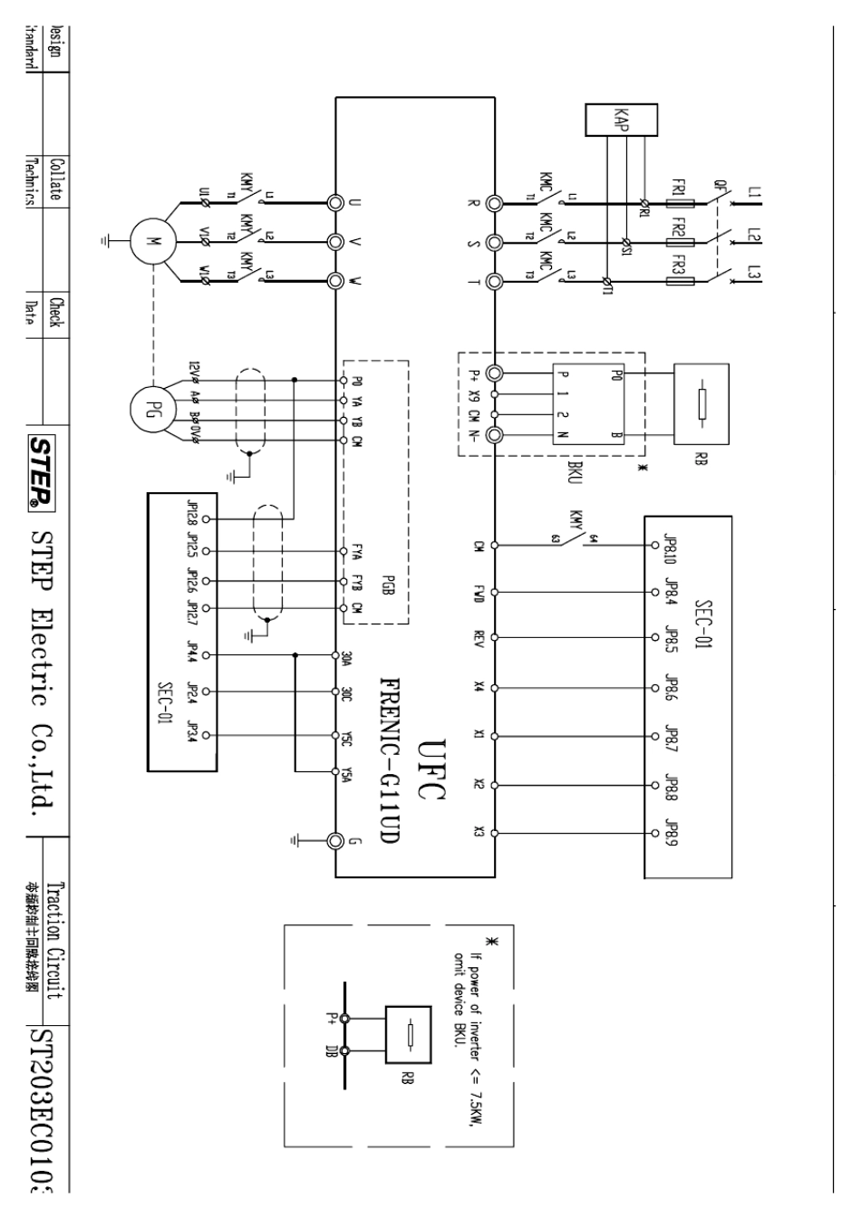 电梯电气控制原理图_第1页