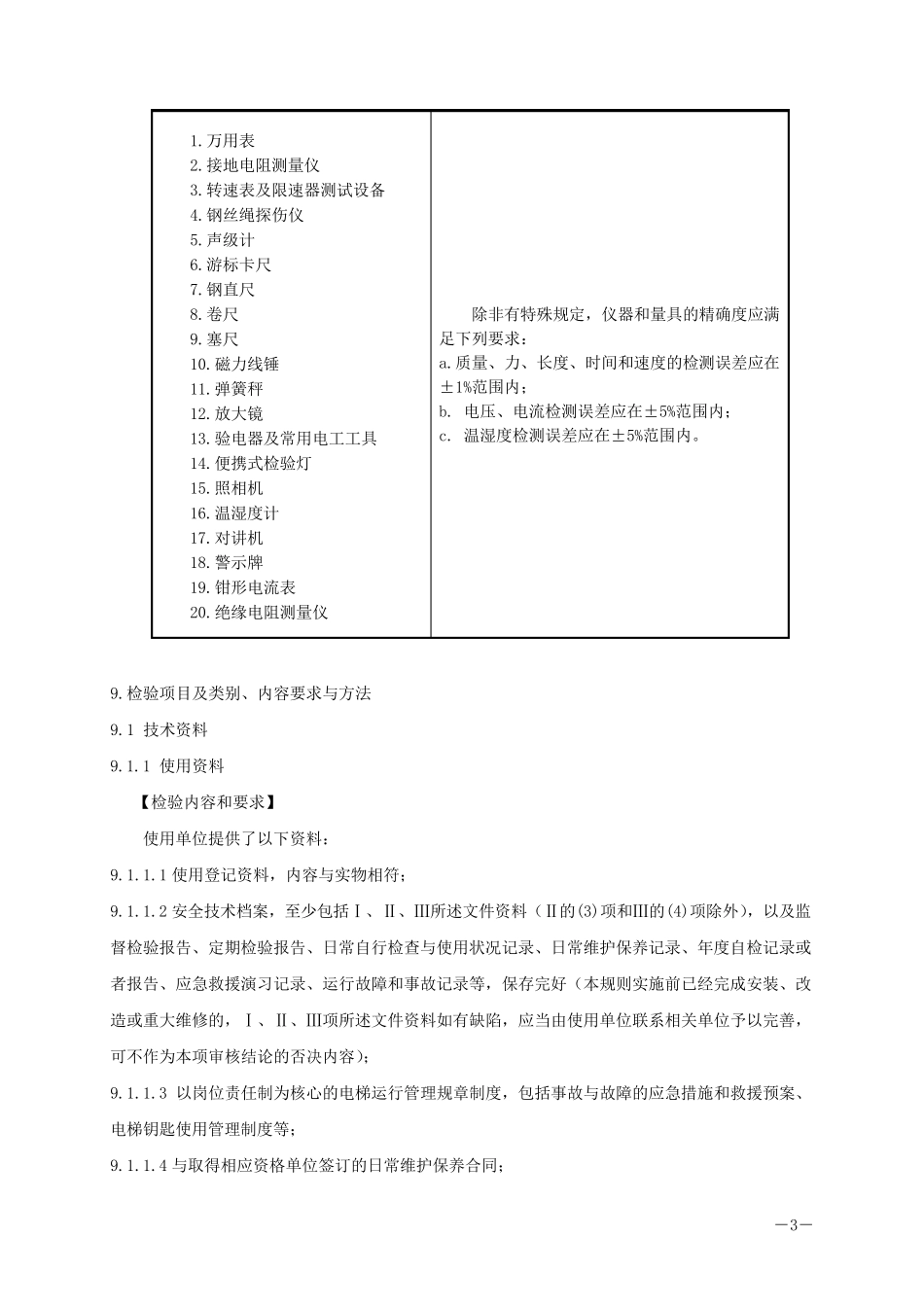 电梯自检作业指导书_第3页