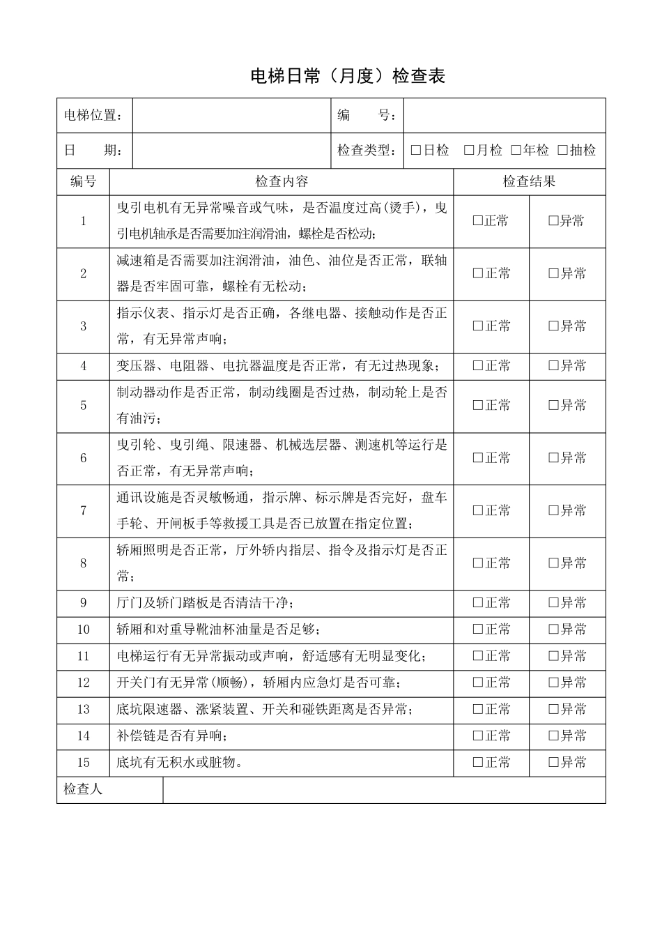 电梯运行记录_第1页