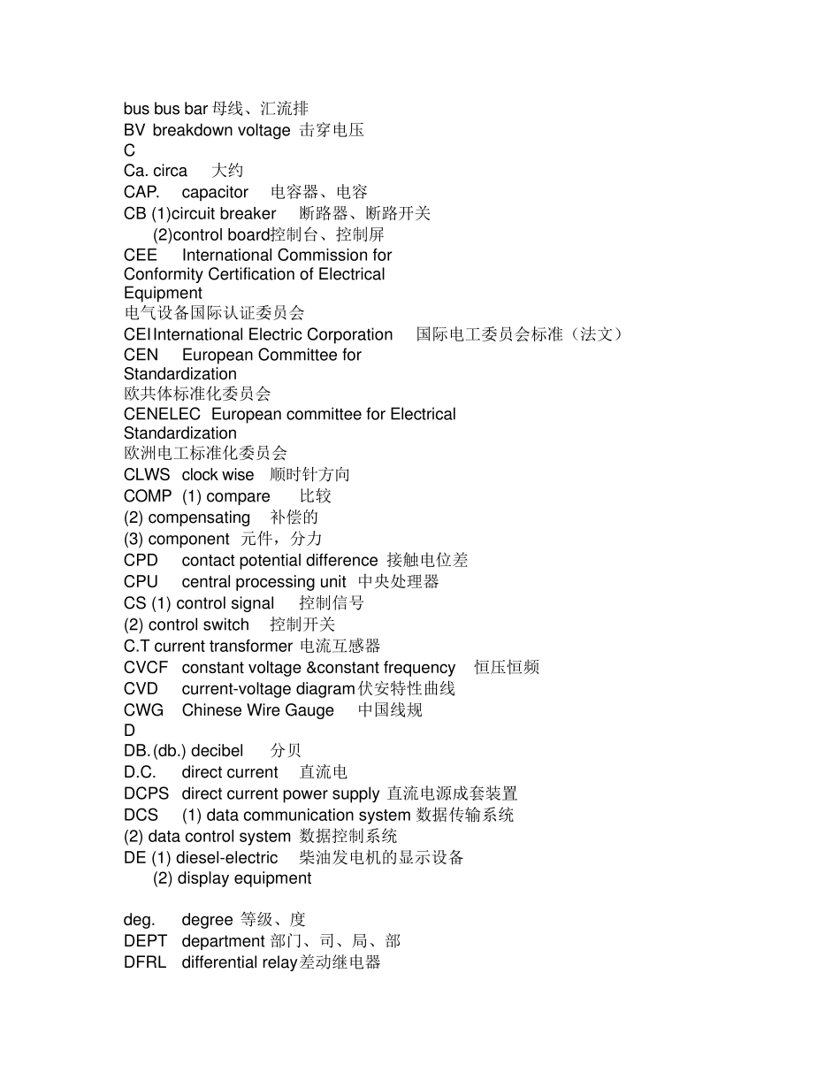 电气专业英文缩写词_第2页