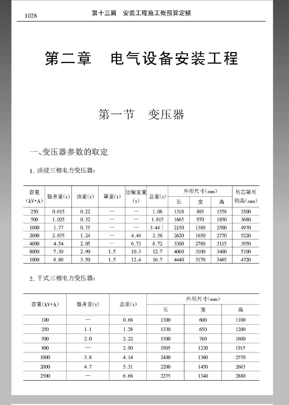 电气仪表安装工程概预算与定额_第2页