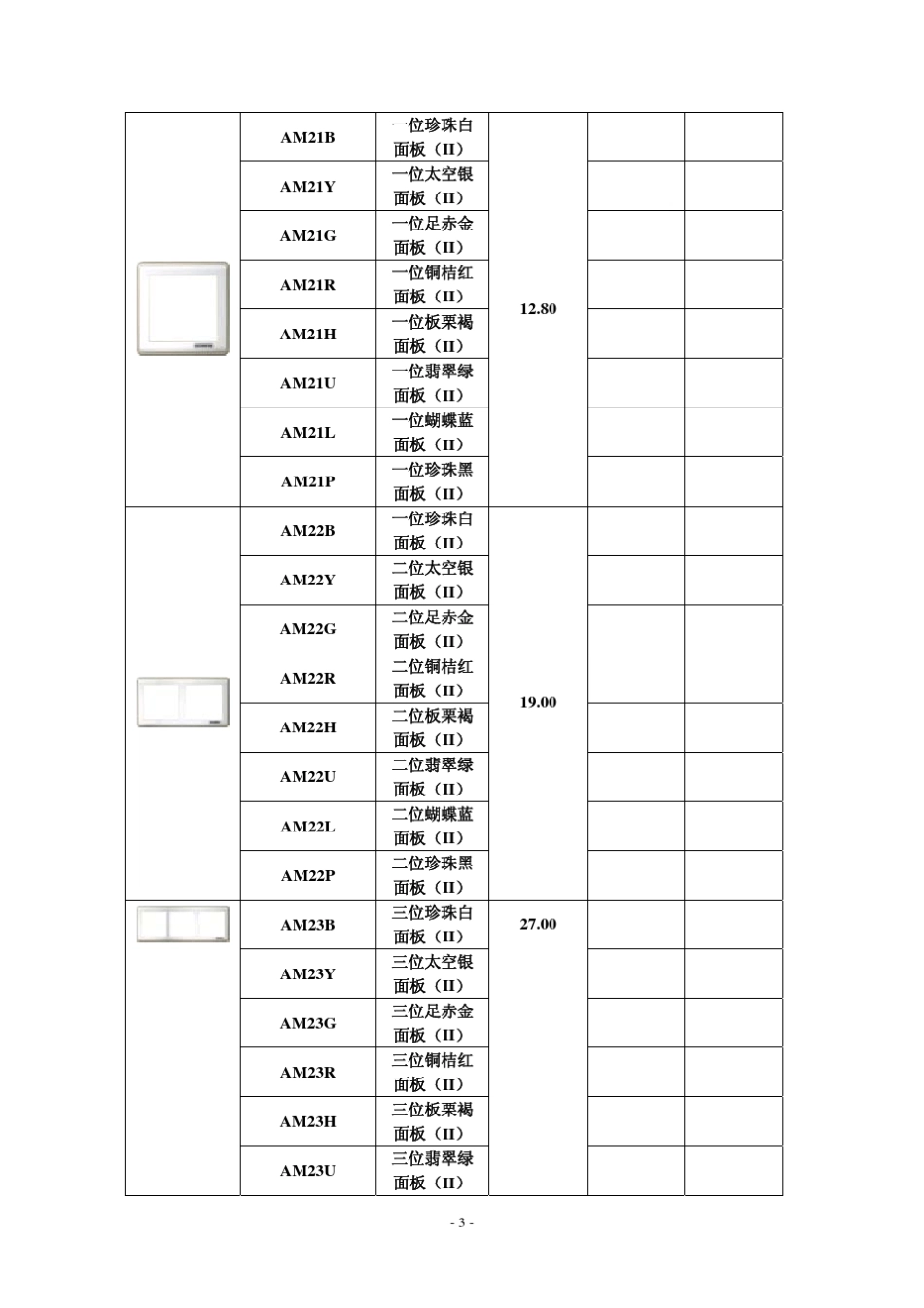 电气插座型号图片_第3页
