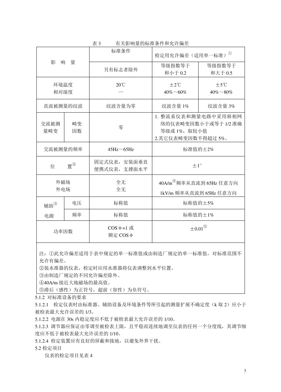 电流表电压表功率表及电阻表检定规程_第3页