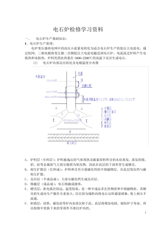 电石炉学习资料