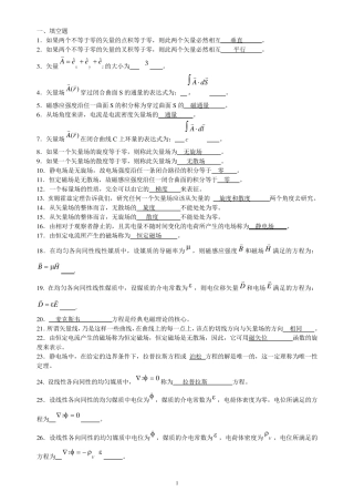 电磁场与电磁波