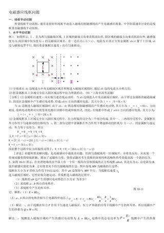电磁感应线框问题