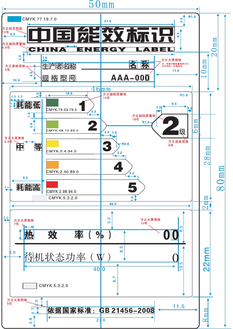 电磁灶能效标识样本尺寸图_第2页