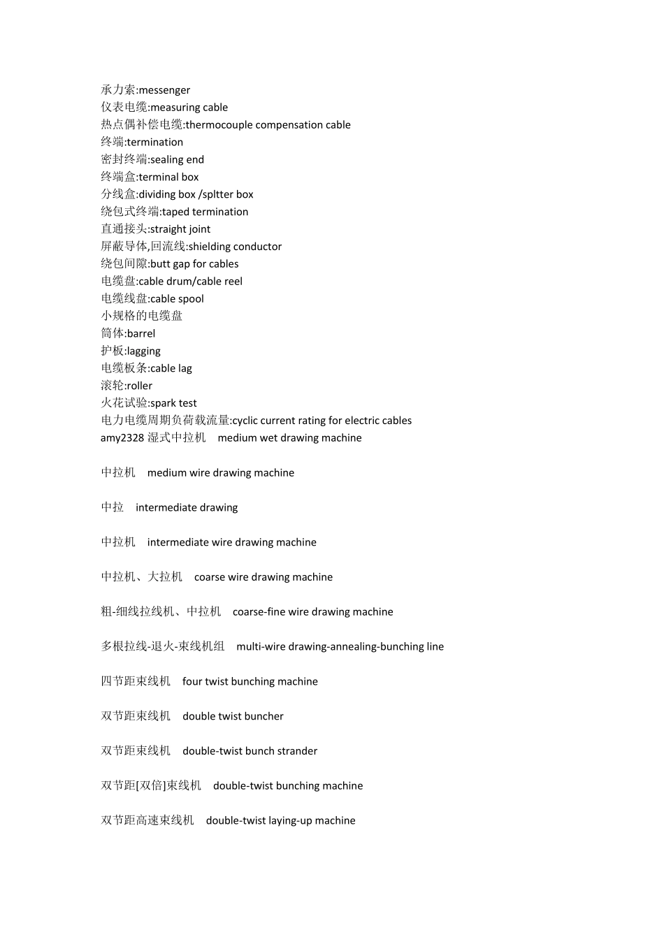 电线电缆中常用英语表述_第3页