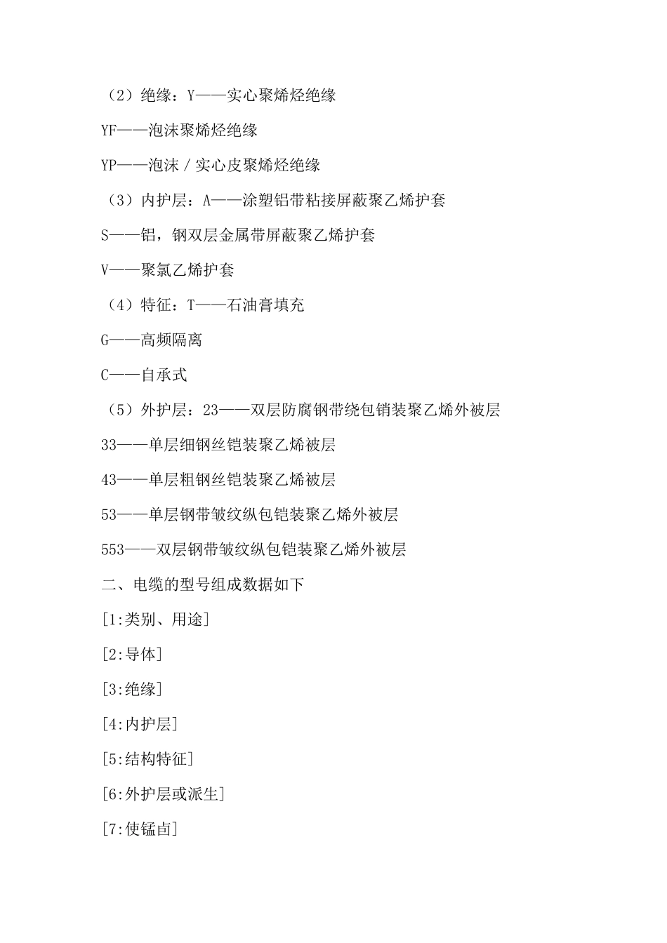 电线电缆规格及敷设的字母表示_第2页