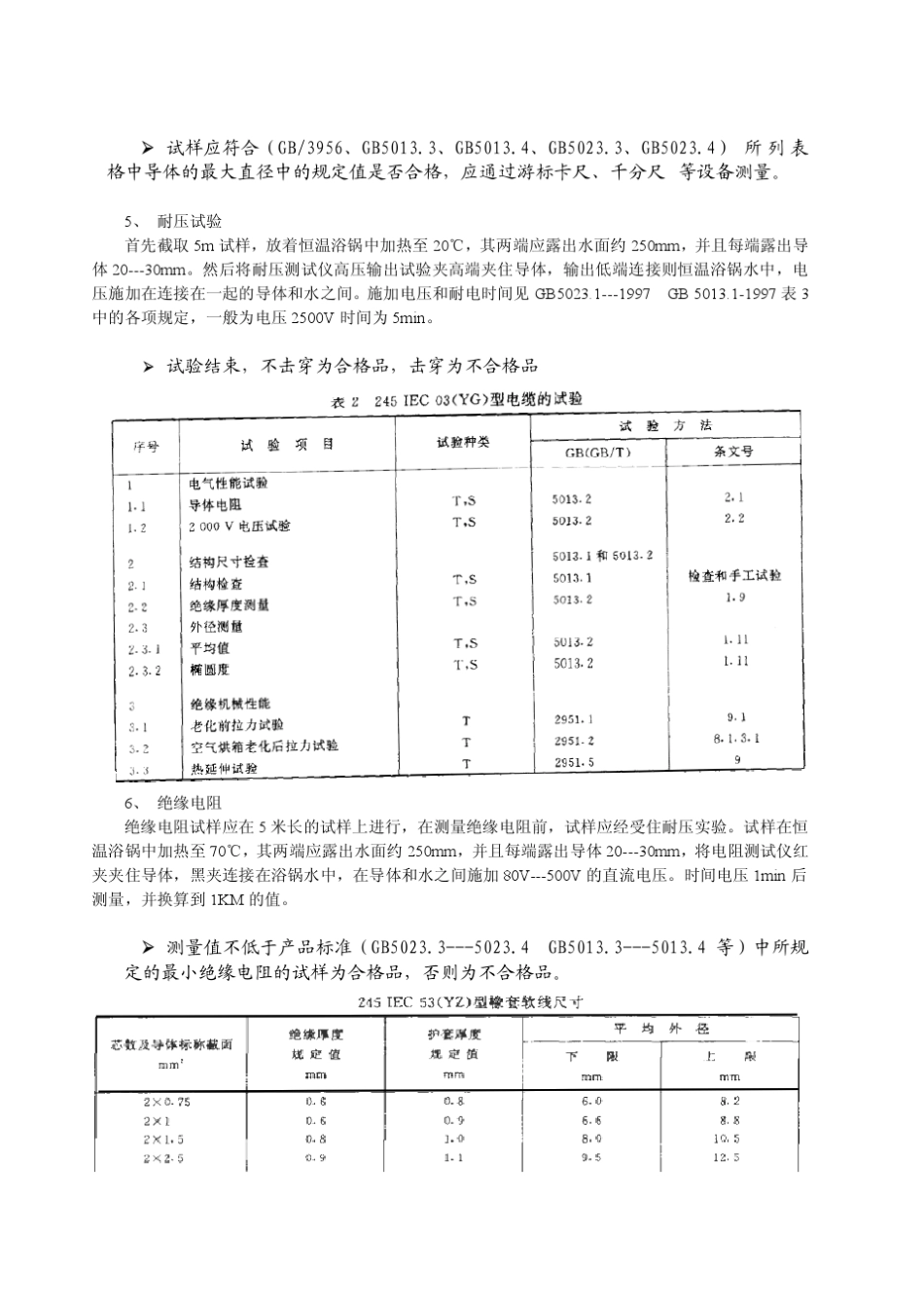 电线电缆质检规程(草案)_第3页