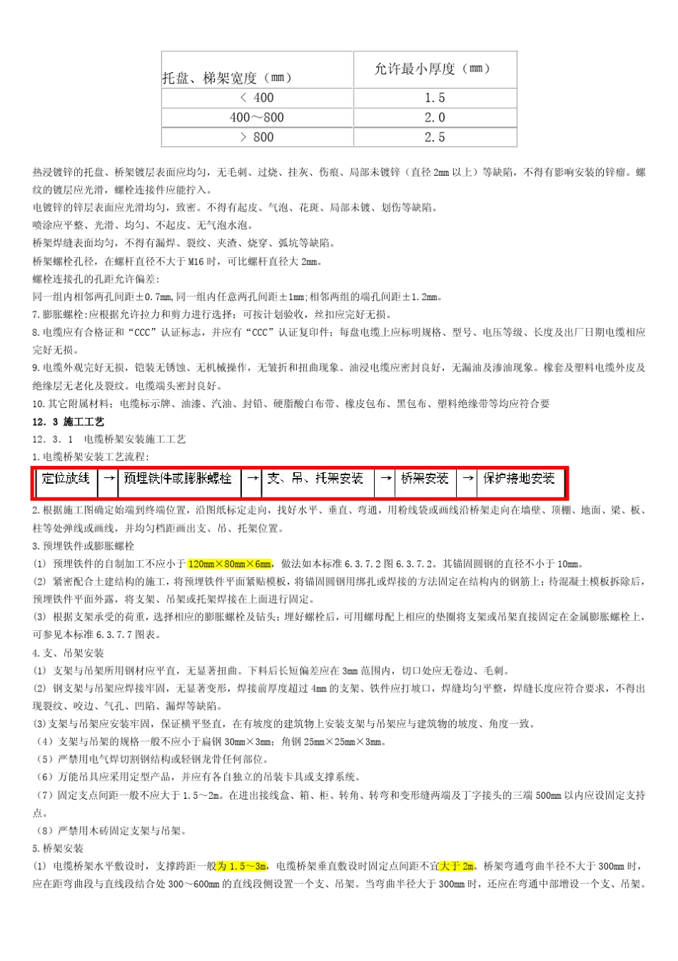 电缆桥安装说明书_第3页