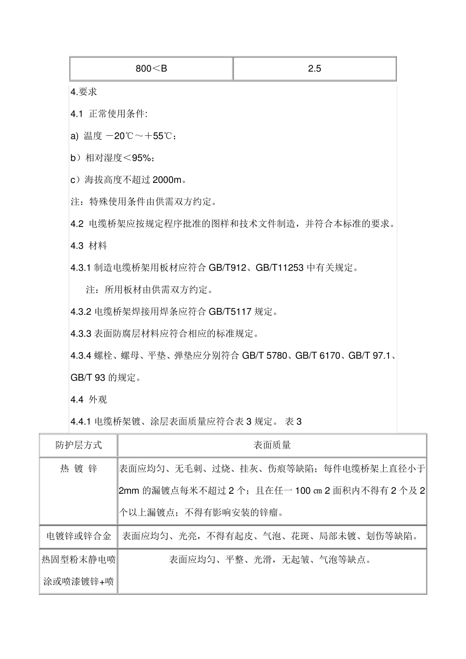 电缆桥架国家标准_第3页