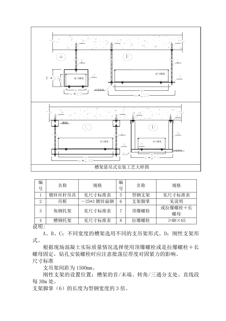 电缆桥架安装方案_第3页