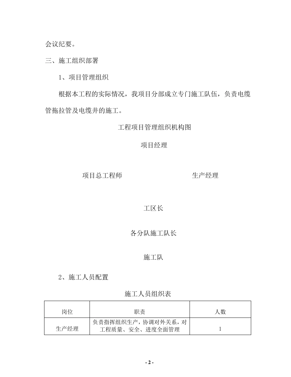 电缆沟开挖方案_第2页