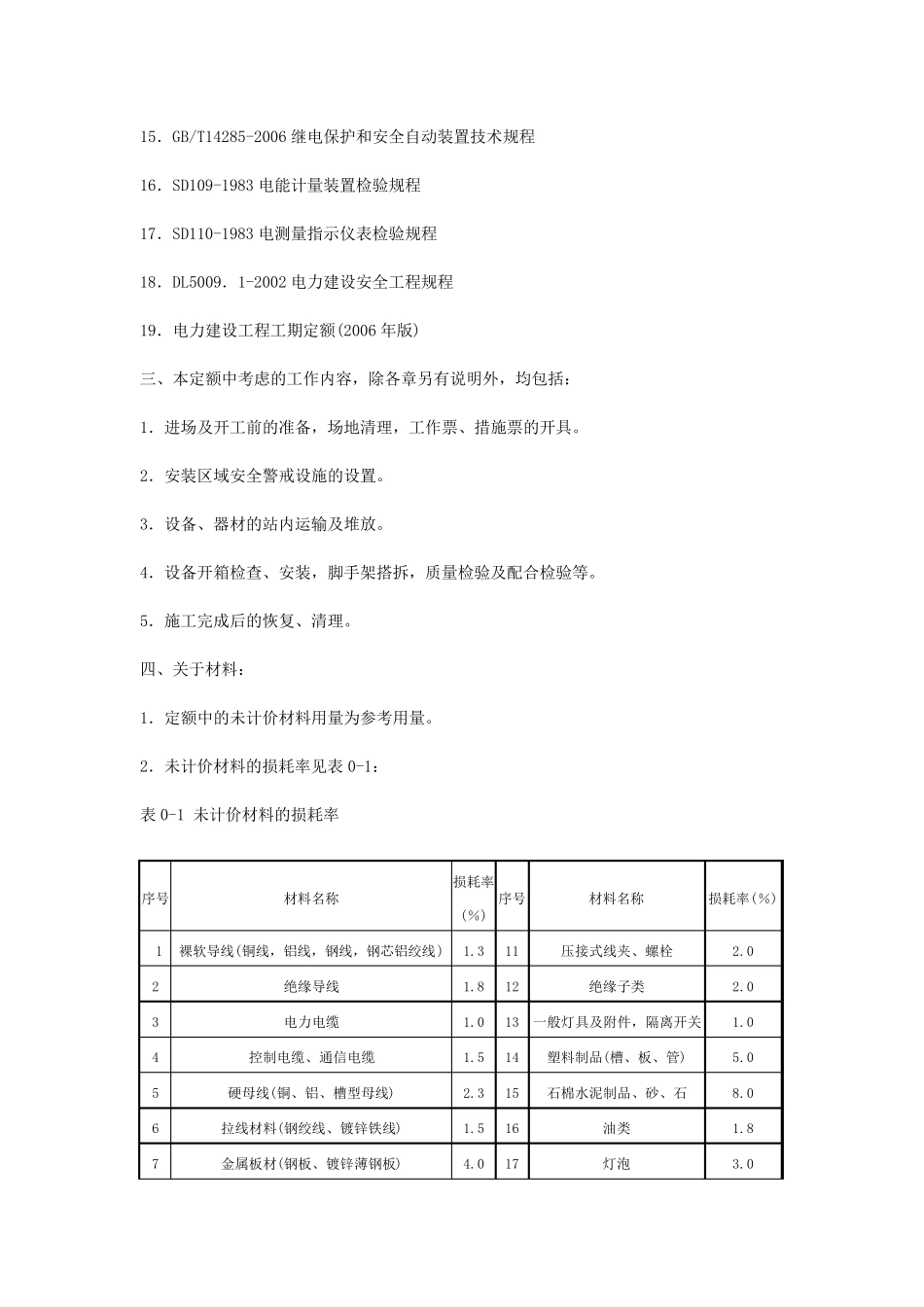 电网技术改造工程预算定额编制说明第一册电气工程_第2页