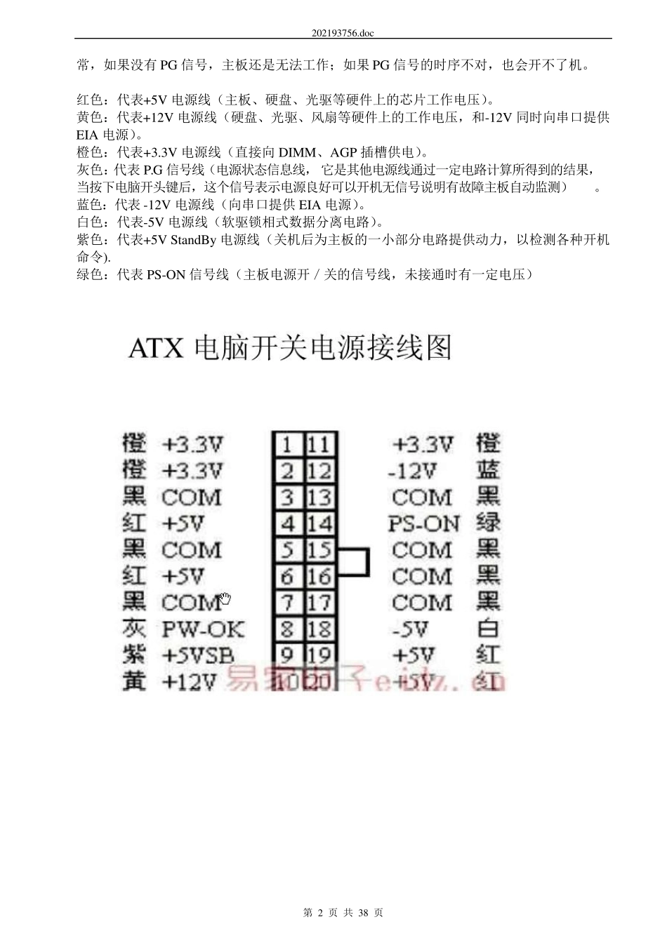 电脑主板电源线接法_第2页