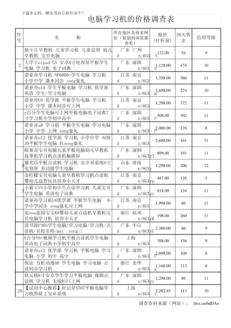 电脑学习机的价格_第1页
