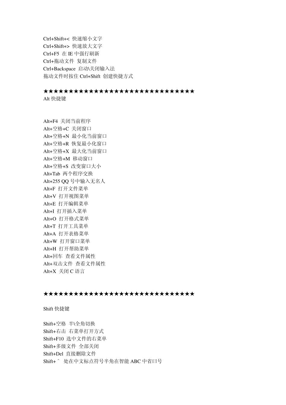 电脑快捷键使用发方法大全_第2页