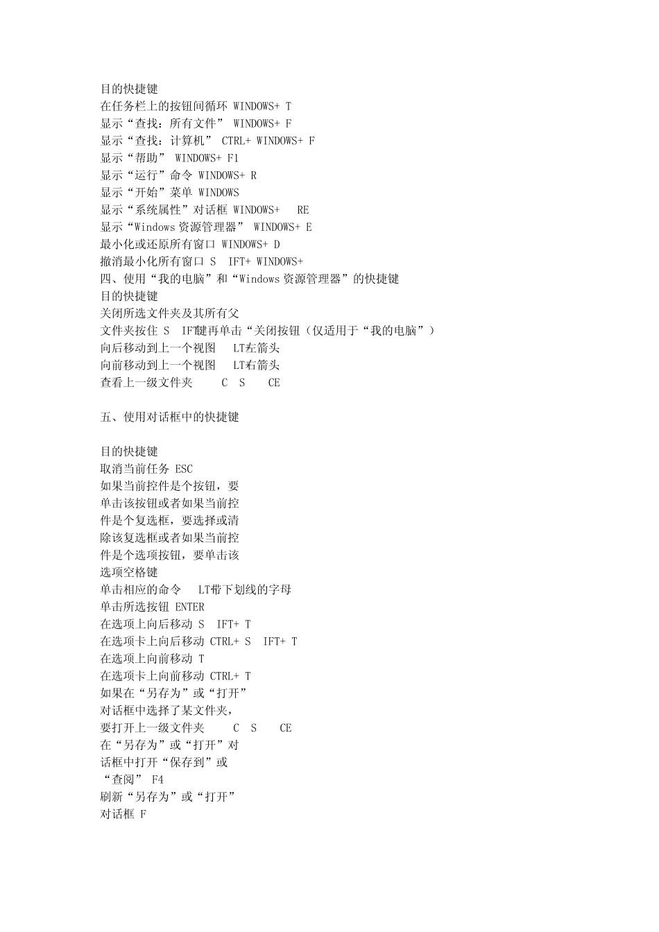 电脑组合键大全_第3页