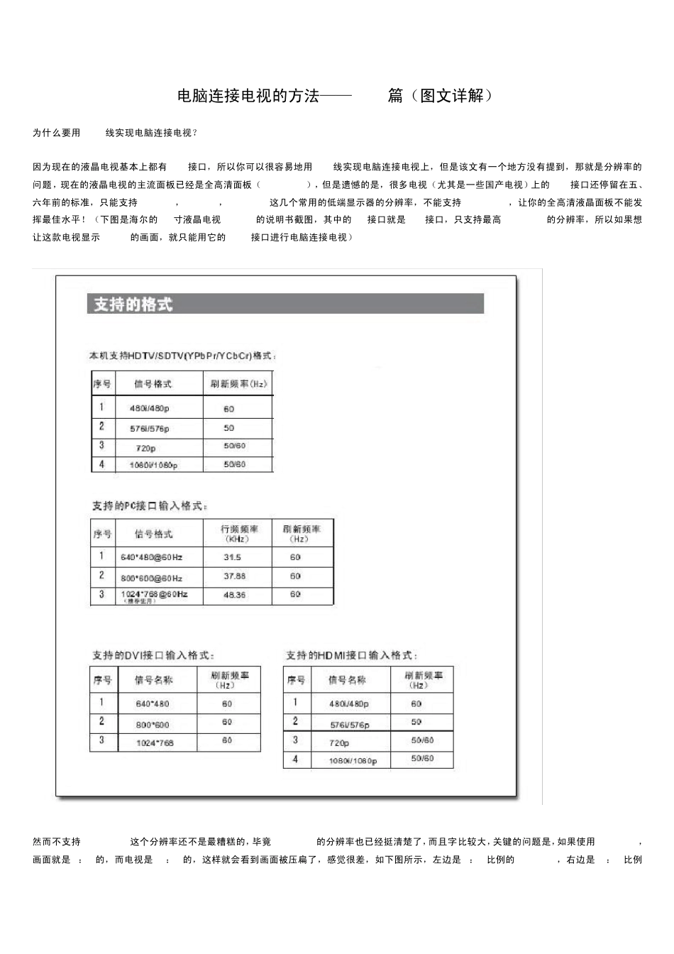 电脑连接电视的方法——HDMI篇(图文详解)_第1页