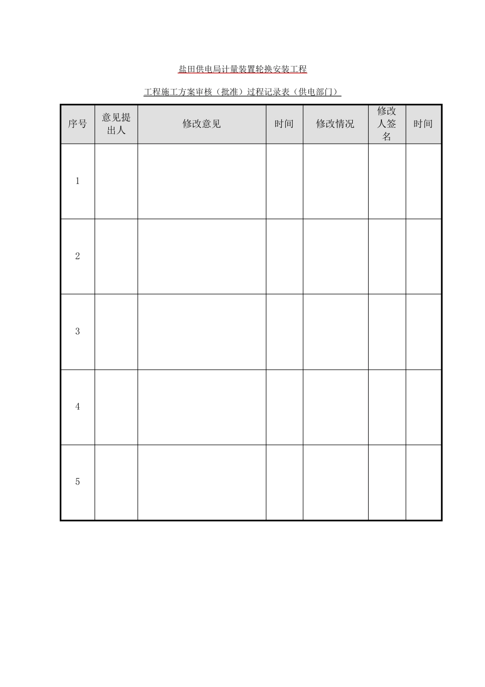 电表计量装置施工方案_第2页