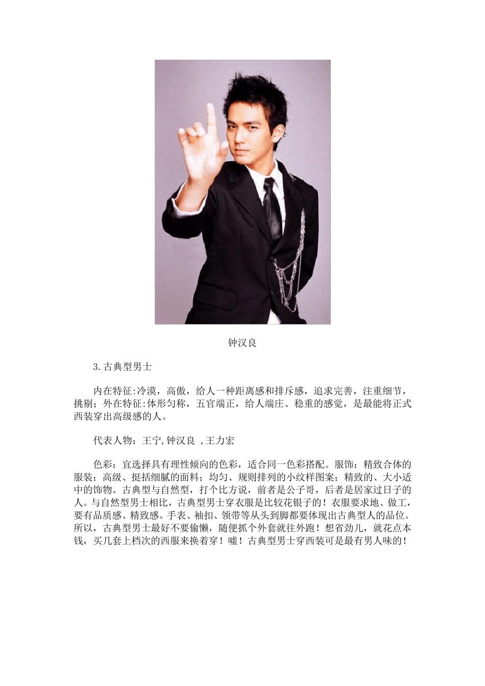 男士风格分类_第3页