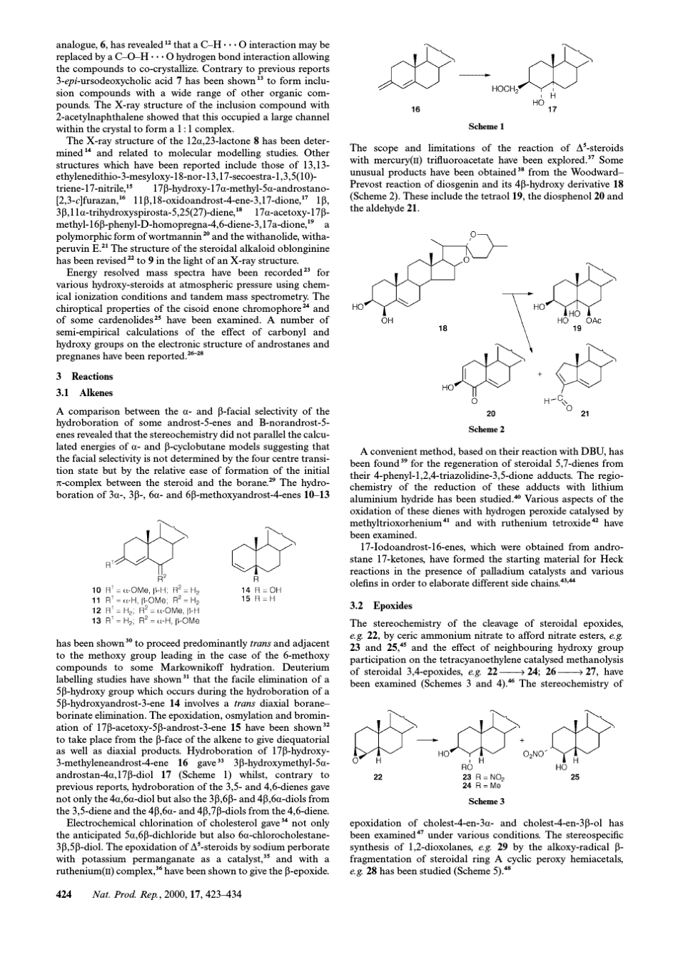 甾体化合物反应和半合成_第2页