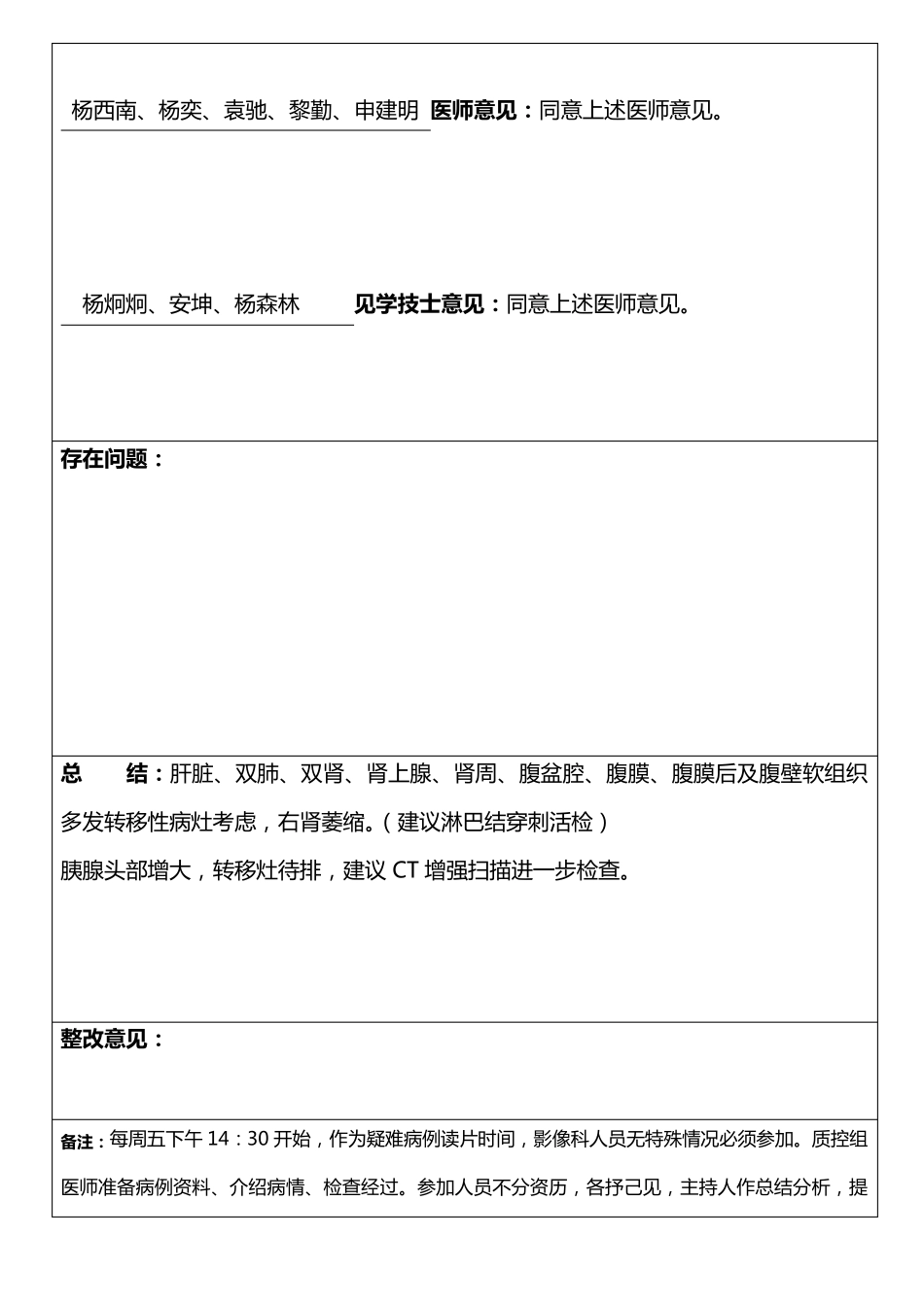 疑难病例讨论记录样表_第2页