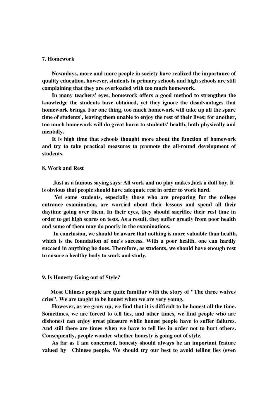 疯狂英语易背作文128篇_第3页