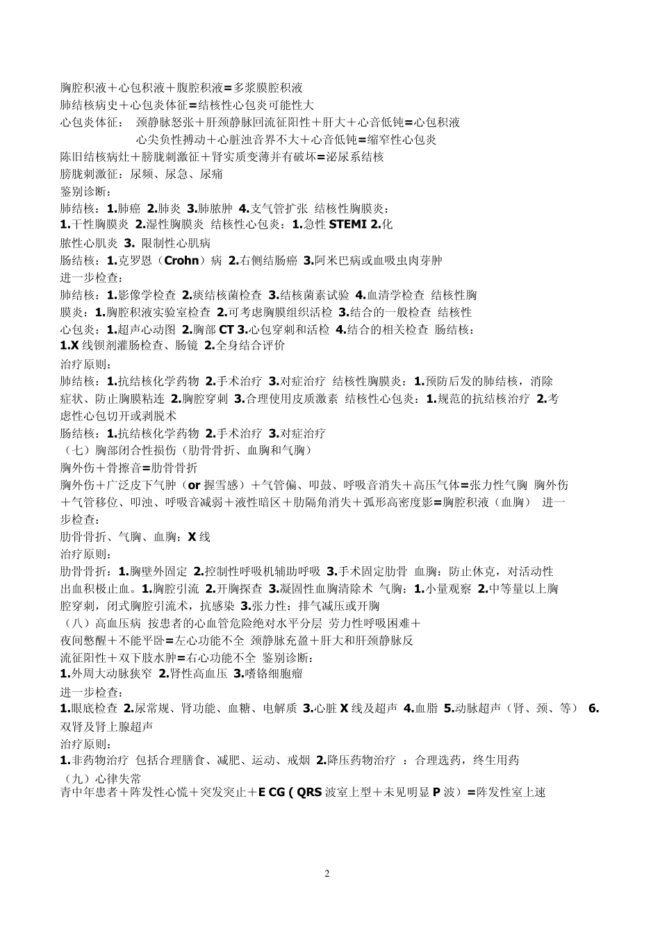 病例分析公式修正版_第2页