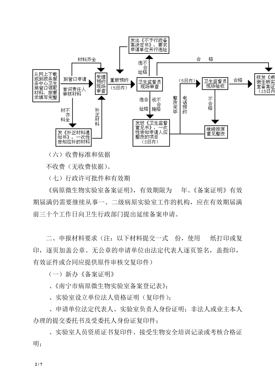 病原微生物实验室备案要求_第2页