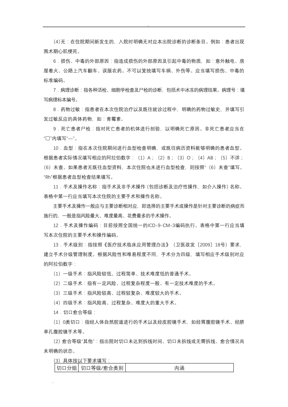病案首页填写规定_第3页