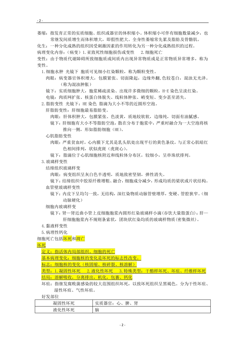 病理学复习重点资料完美版_第2页