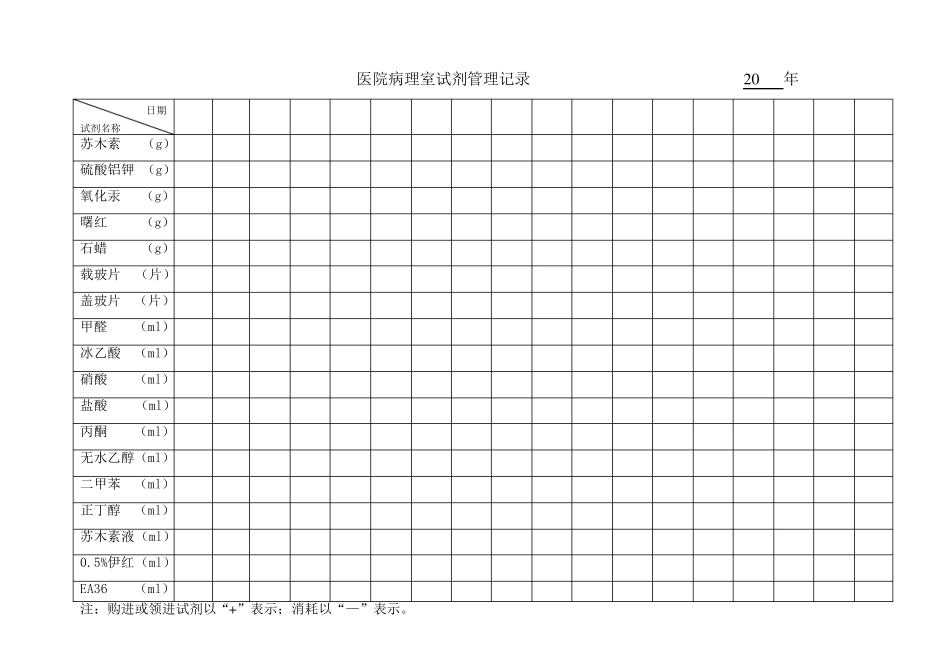 病理科各种记录表格_第3页