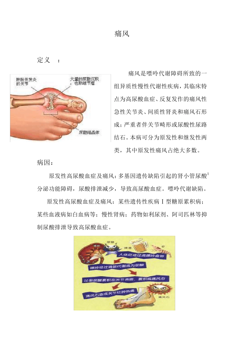痛风健康教育_第1页