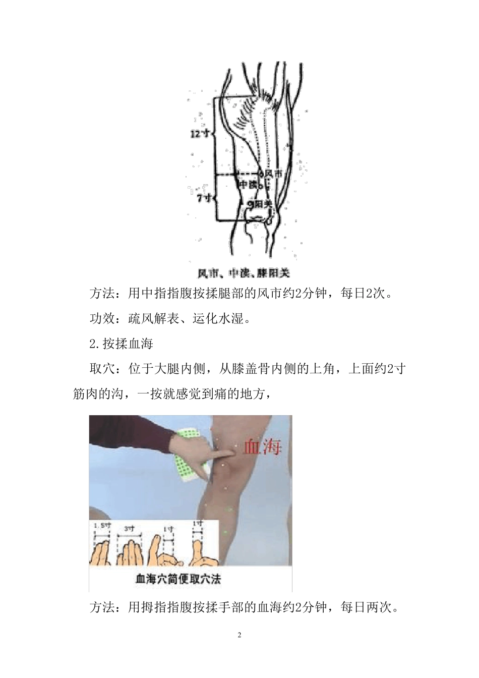 痛风患者的(13个穴位)按摩疗法_第2页