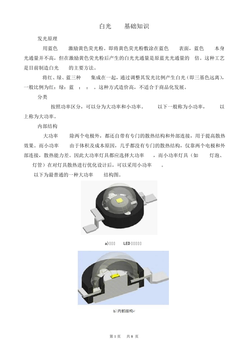 白光LED基础知识_第1页