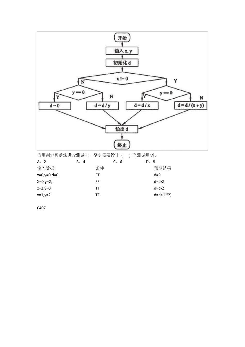 白盒测试习题_第3页