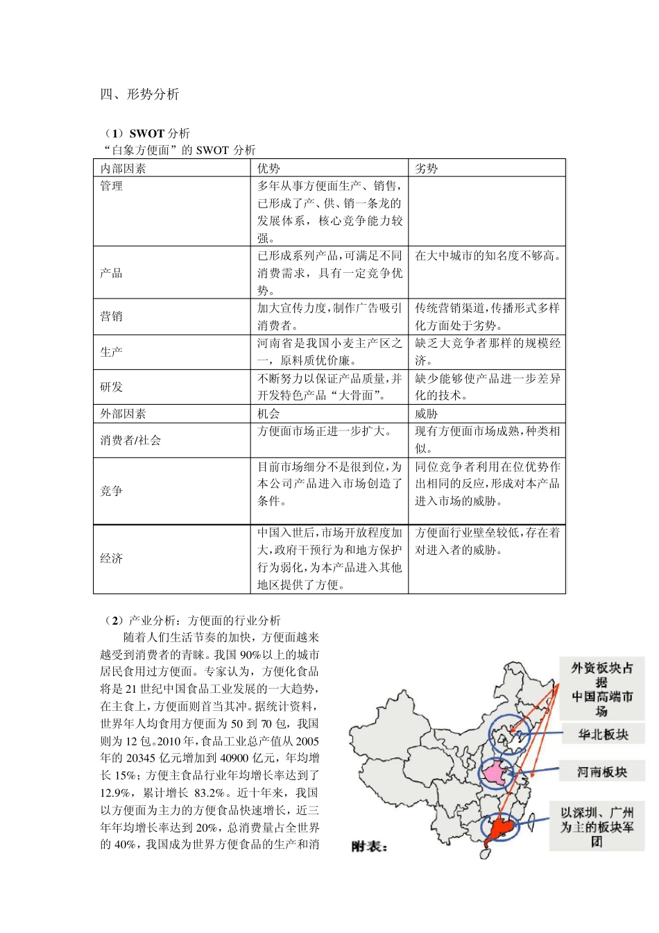 白象方便面营销计划2_第3页
