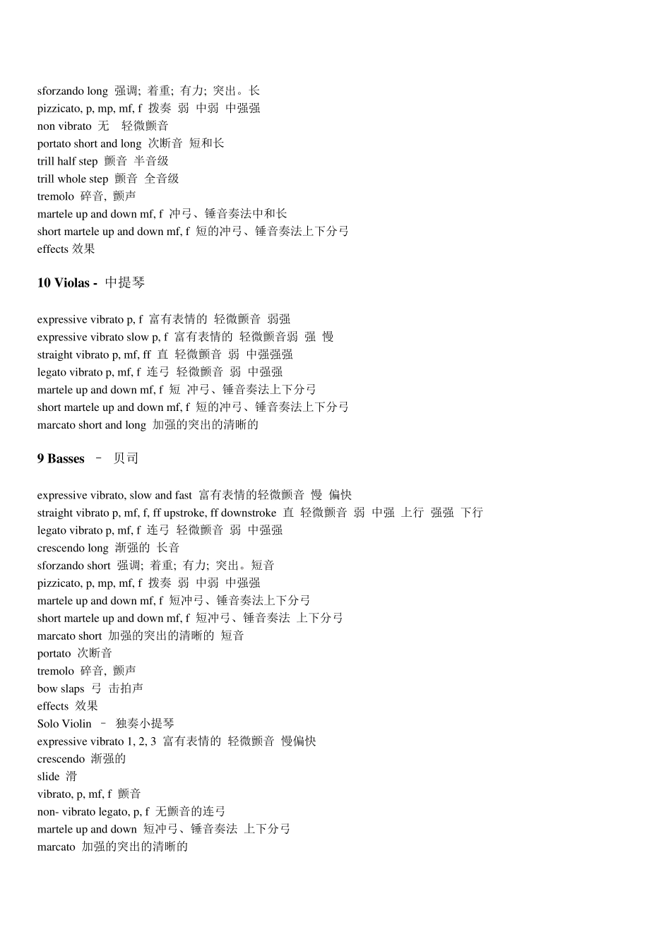 白金管弦乐音色表_第3页