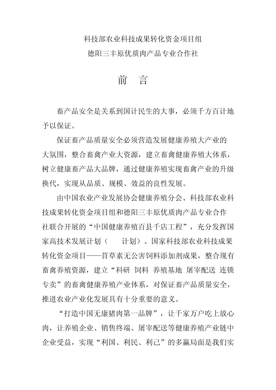 百县千店工程项目实施计划书_第2页