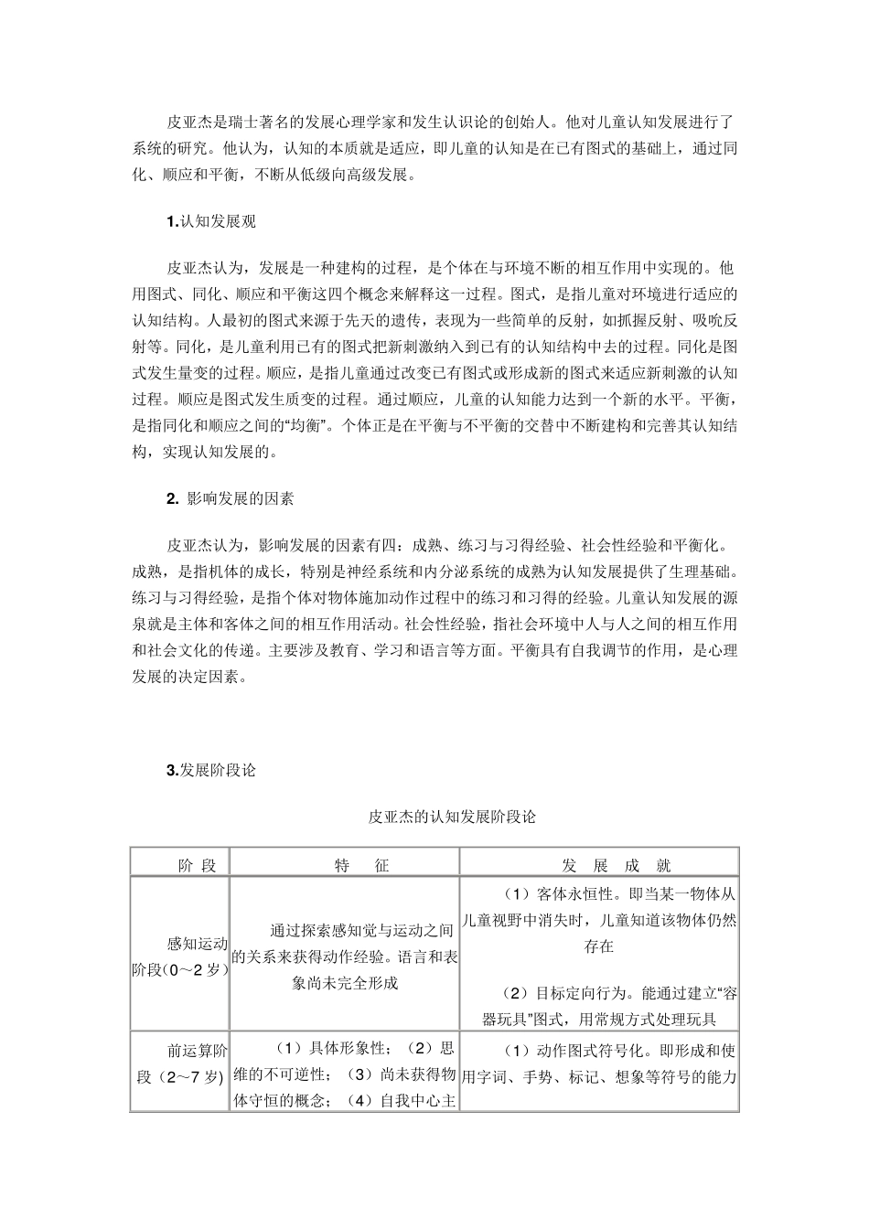 皮亚杰认知发展阶段理论_第2页