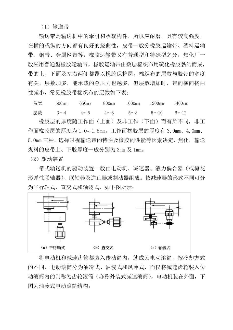 皮带输送机的种类、构造及附属装置的作用_第2页