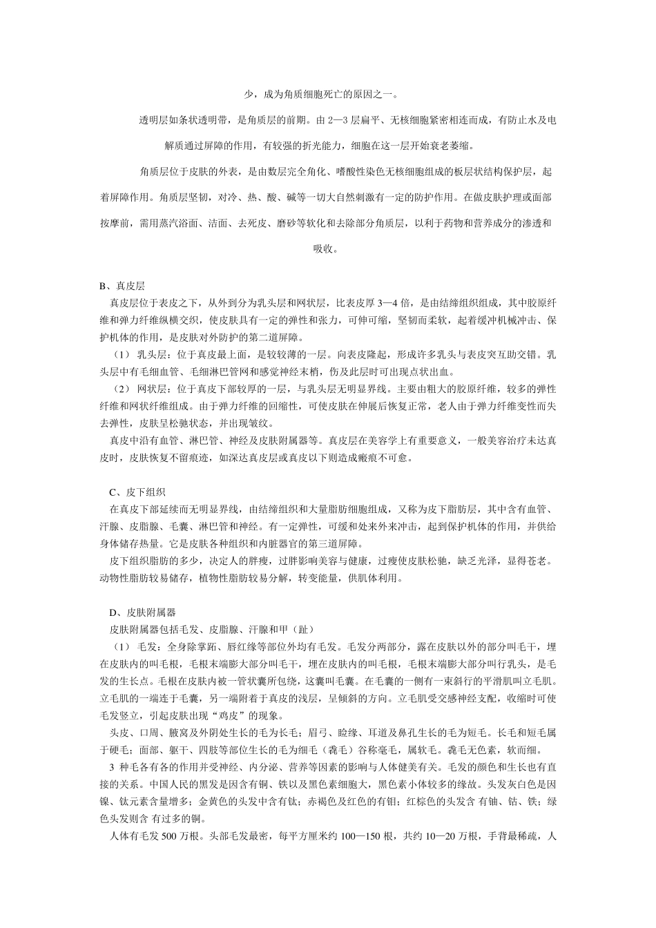 皮肤知识大全_第2页