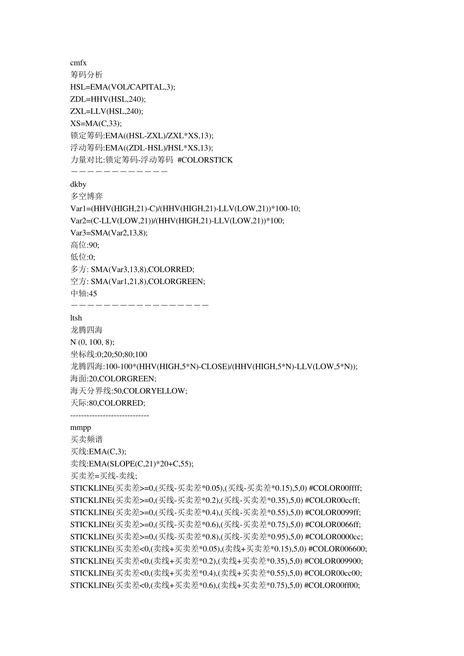 益盟BS操盘线大智慧原码_第3页