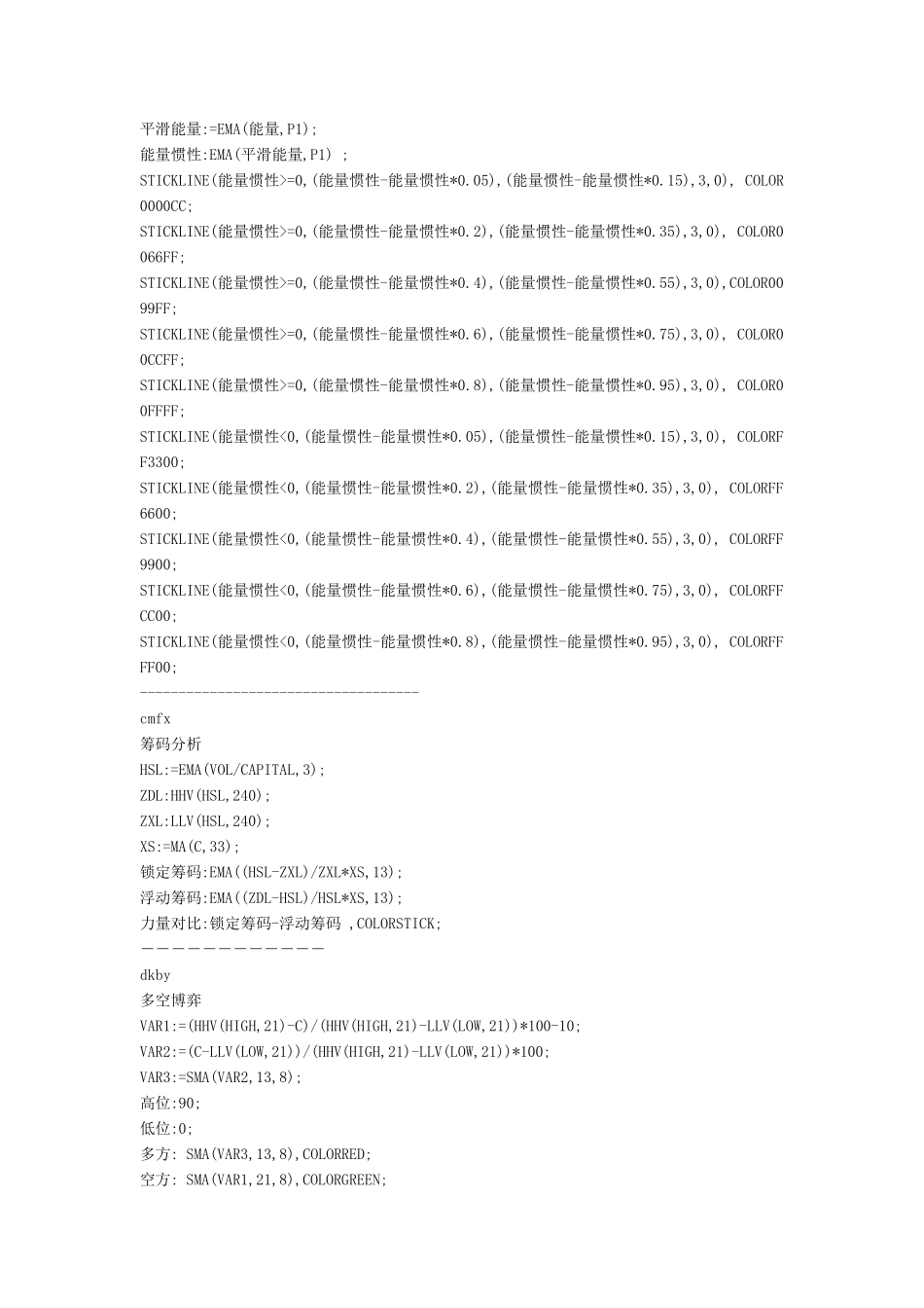 益盟操盘手经典指标源码及使用方法_第3页